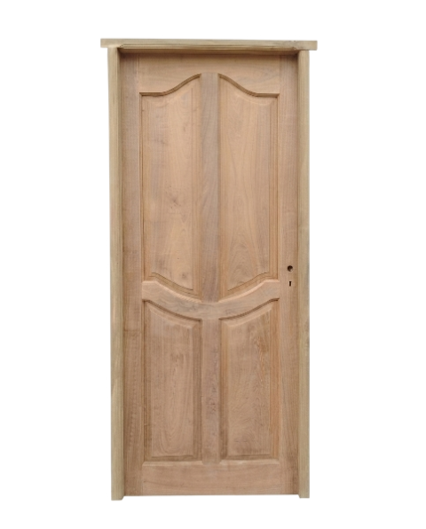 PUERTA FRENTE 4 TABLEROS ALGARROBO