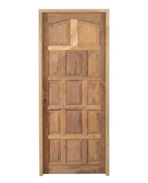 PUERTA DOS TABLEROS SUPERIORES ALGARROBO