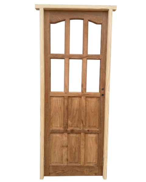 PUERTA MEDIAVIDRIO ALGARROBO